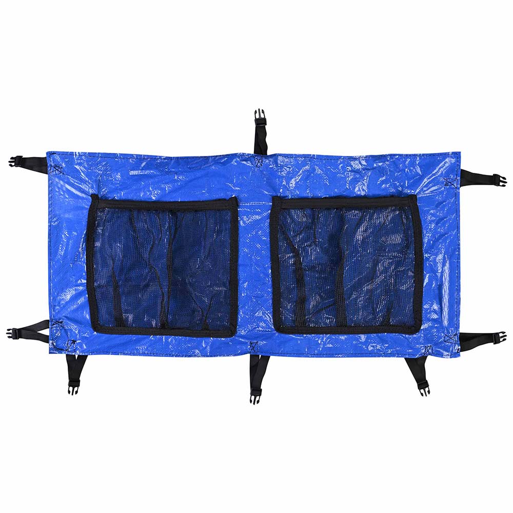 TheLAShop Trampoline Accessories - 2-Pocket Storage Bag for Trampoline Parts & Shoes | Perfect for Outdoor Play, Backyard Organization & Sports Equipment Storage