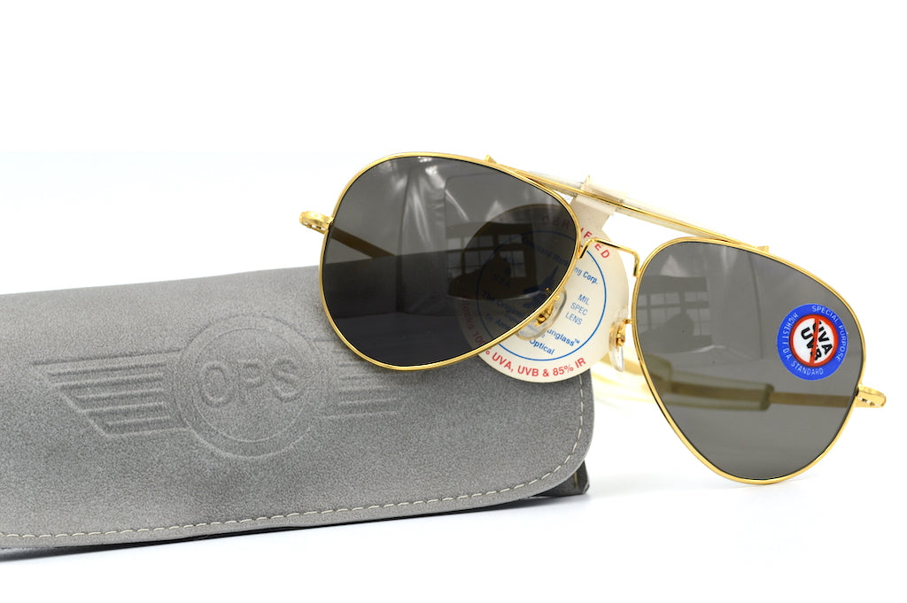 American Optical Command USA Aviator Sunglasses - Classic Pilot Style UV Protection - Perfect for Driving, Outdoor Adventures & Fashion Statements