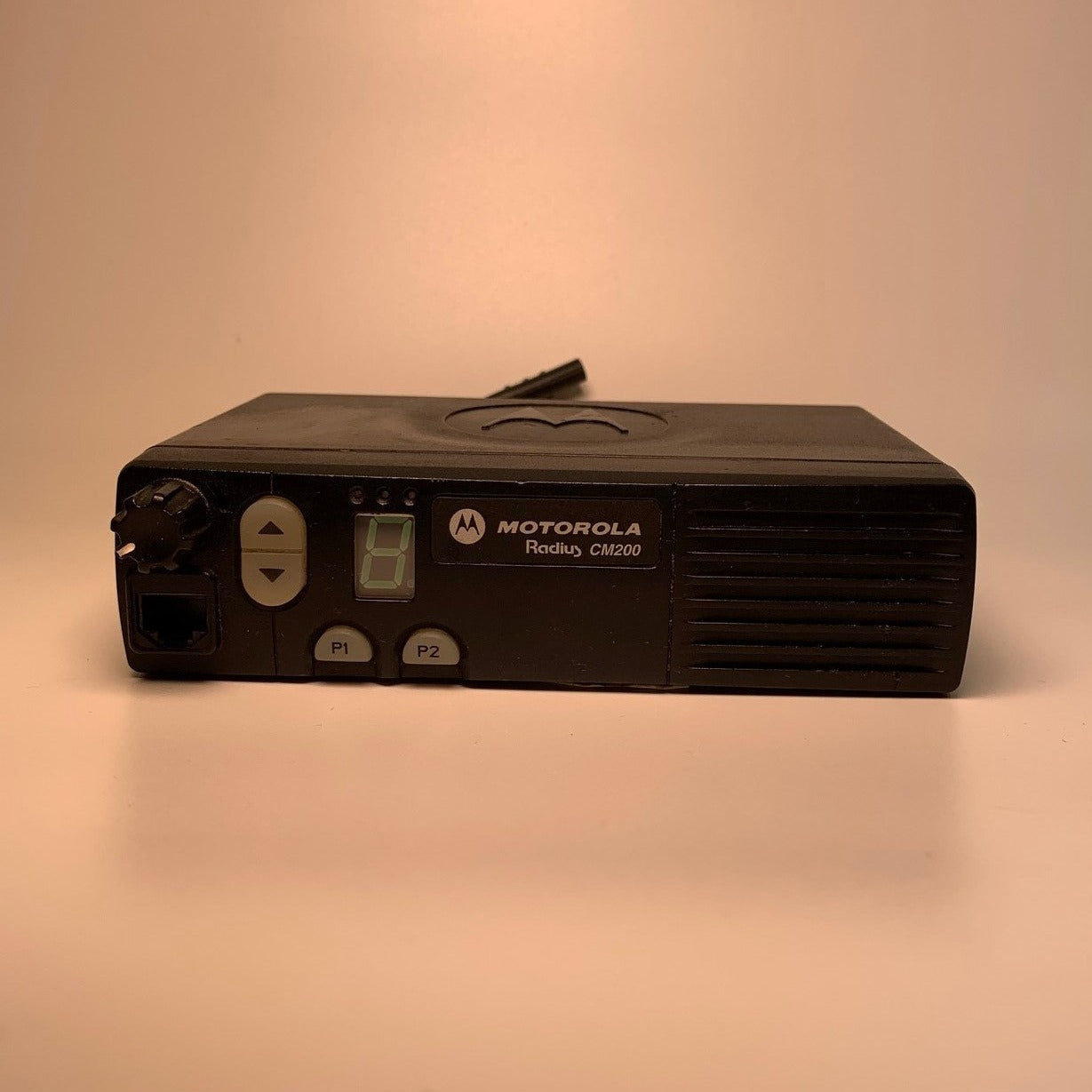 Motorola CM200 AAM50KQC9AA1AN VHF Two-Way Mobile Radio - Latest Version for Commercial & Emergency Communication