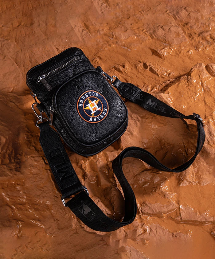 Houston Astros MLB Mini Crossbody Purse for Women - Stylish Baseball Fan Bag for Game Day, Travel & Everyday Use