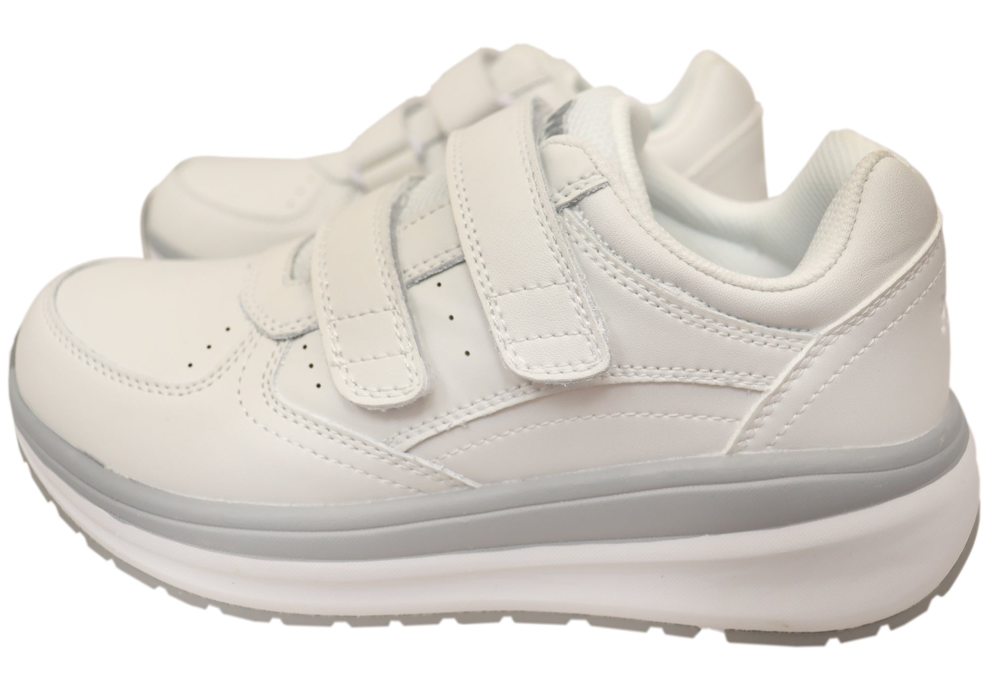 Propet Women's Ultima Strap Leather Walking Shoes - 2E Extra Wide Fit Comfortable Orthopedic Support - Perfect for Walking, Travel & Everyday Wear