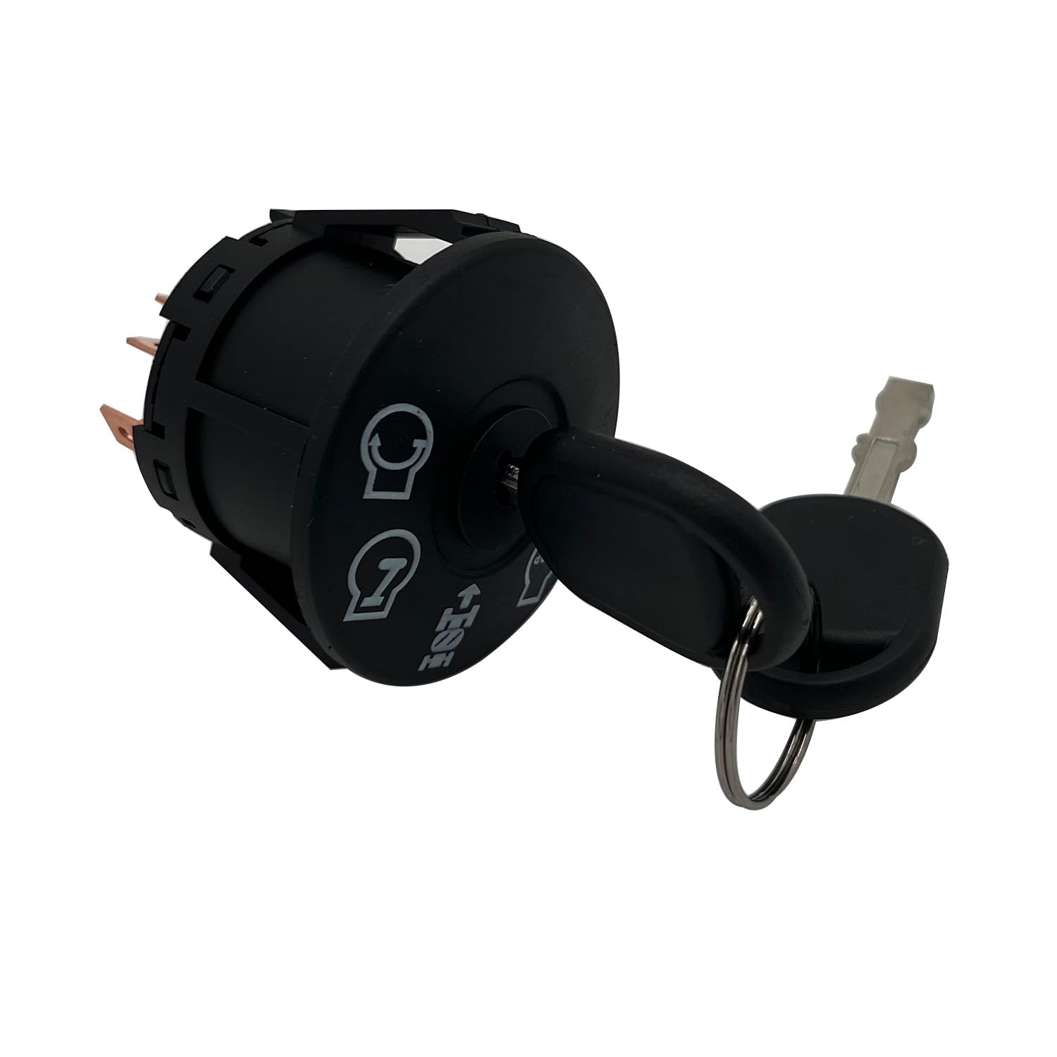 Husqvarna AYP Craftsman Ignition Switch with Keys - Replacement for 93350 532193350 Mower Ignition Key Switch Starter (4 Position 7 Terminals) - Perfect for Lawn Mower Tractor & Outdoor Power Equipment Repair