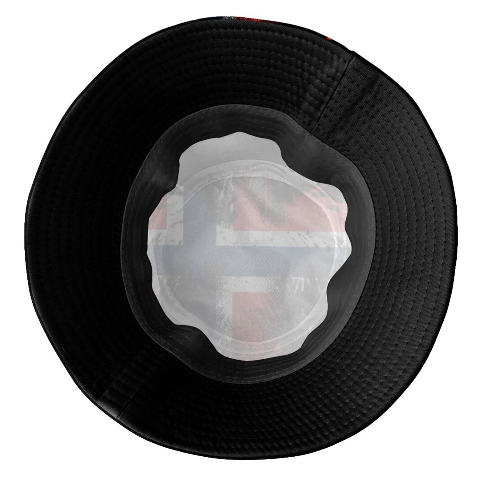 Norway Flag Bucket Hat - Adjustable Fisherman Sun Hat for Men, Women & Kids - UV Protection for Outdoor Activities, Beach, Hiking & Travel