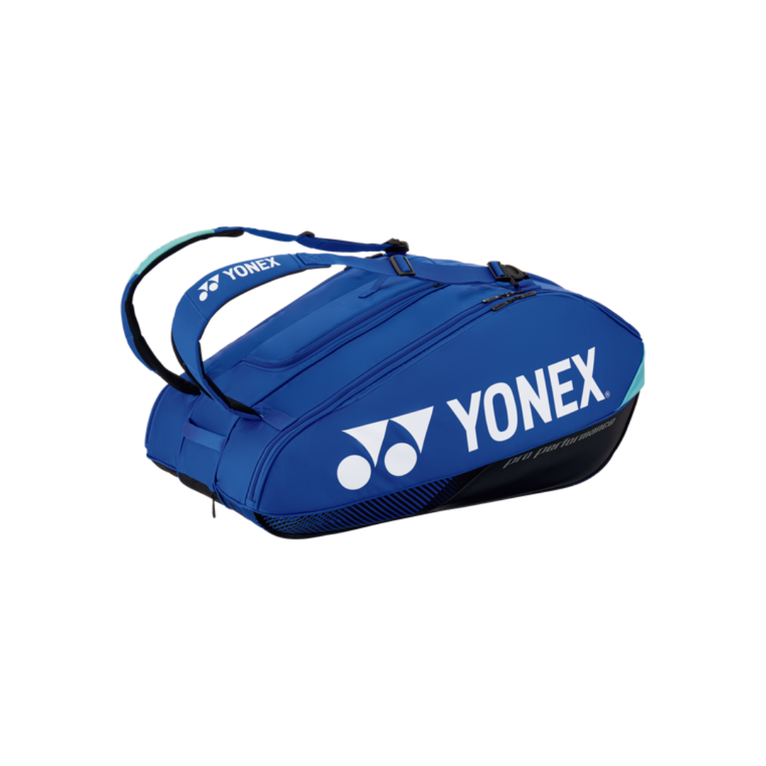 Yonex BAG924212 12-Piece Pro Tennis Racket Bag Wide - Perfect for Tennis Players & Badminton Enthusiasts | Ideal for Tournaments, Practice & Gym Storage