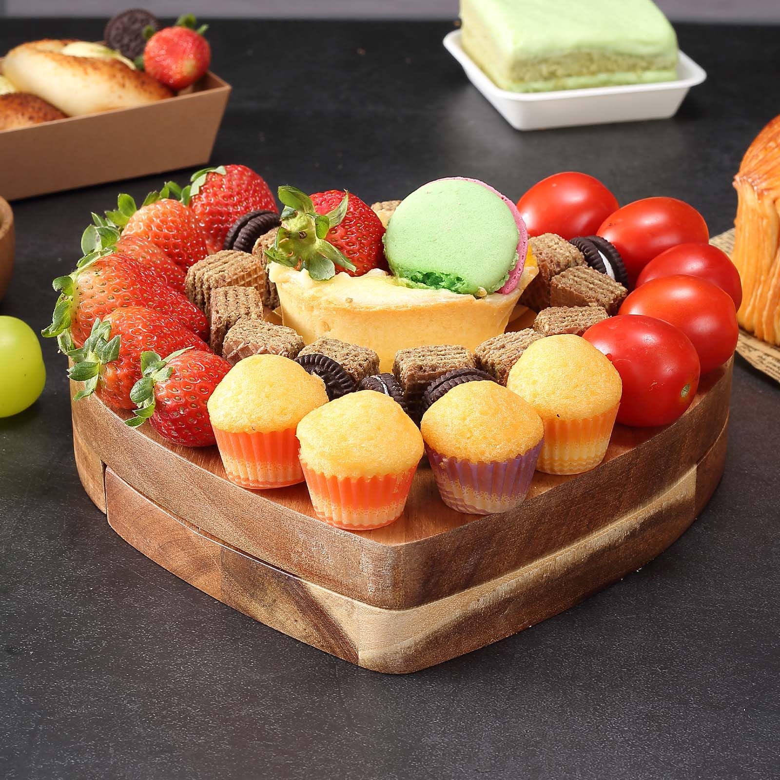 Premium Wooden Cheese Board Set with 3 Stainless Steel Knives - Charcuterie Serving Tray for Entertaining - Perfect Gift for Christmas, Wedding, Thanksgiving (Mr & Mrs) - Ideal for Wine Parties, Cheese Tastings & Charcuterie Displays