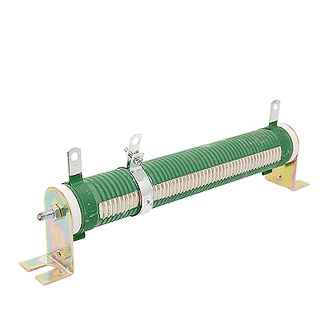 IIVVERR 100W 15 Ohm 5% Ceramic Rheostat Adjustable Resistor - High Power Variable Resistor for Electronics, DIY Projects, and Electrical Experiments (Perfect for Labs, Workshops & Circuit Testing)