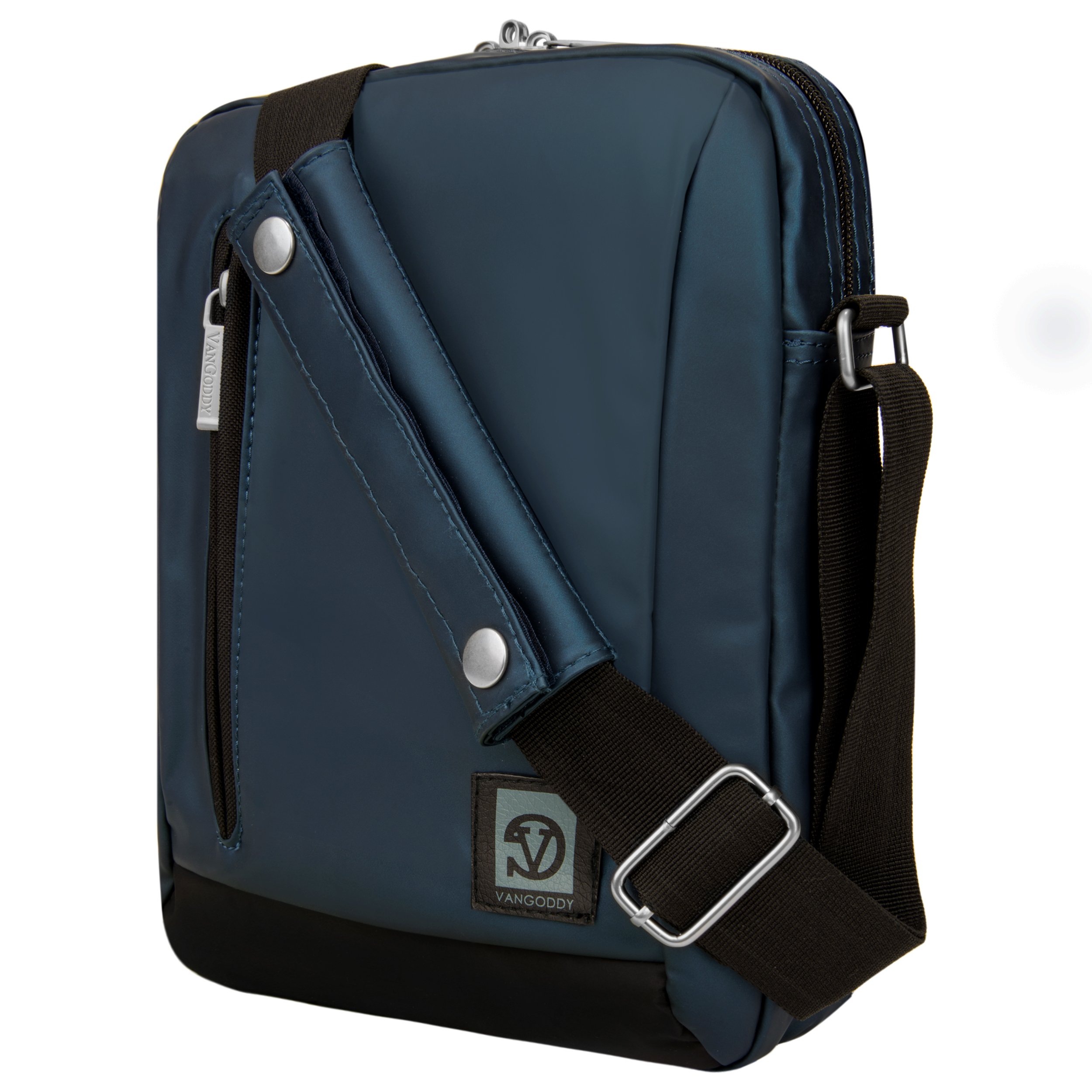 Premium Nylon Shoulder Bag for Amazon Tablets - Compatible with Fire, Kindle Fire, HDX & HD Models | Durable Carrying Case with Handsfree Earphone Storage | Perfect for Travel, Work & School