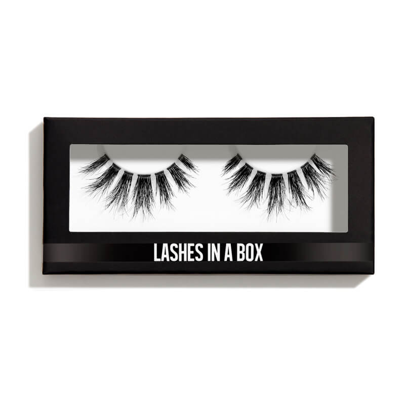 Premium Natural Looking False Eyelashes - Lashes in a Box Individual Pair No.31 for Dramatic Eye Makeup | Perfect for Parties, Weddings & Special Occasions