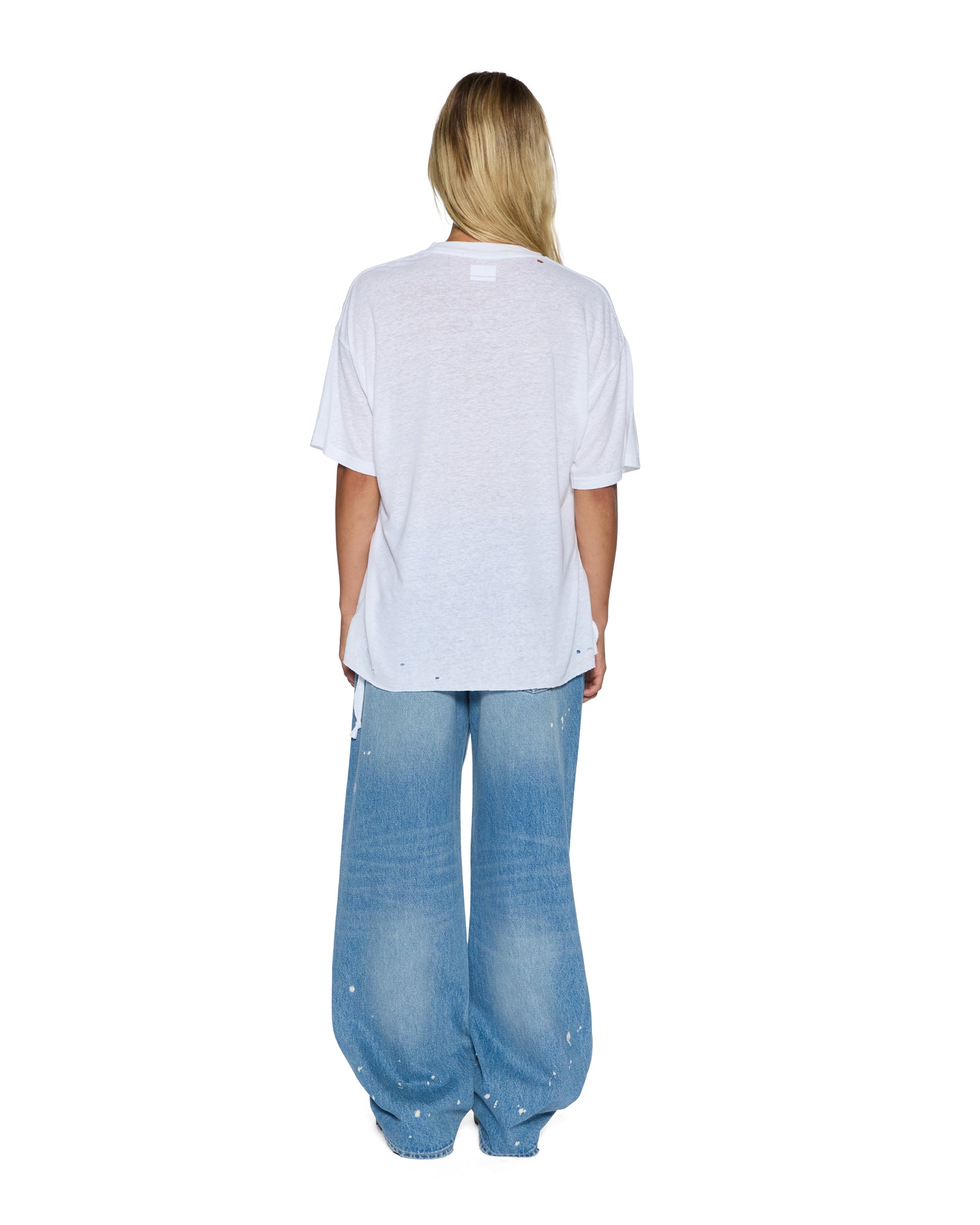 99% Cotton Oversized Slub T-Shirt for Men & Women - Soft & Comfortable White Tee for Casual Wear, Street Style & Everyday Outfits