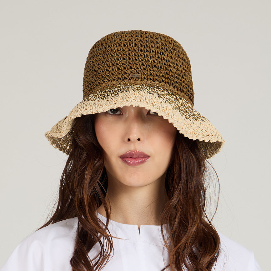 Bailey Crochet Bucket Hat for Women - Stylish Summer Sun Hat with Wide Brim, Boho Beach Hat for Outdoor Activities, Travel & Fashion Accessories