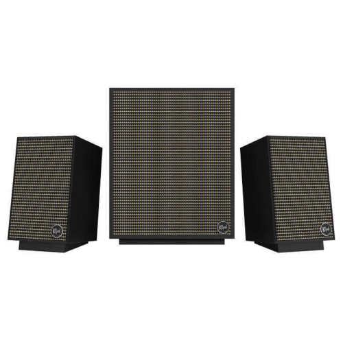 Klipsch ProMedia Heritage 2.1 Multimedia Speaker System with Bluetooth - Premium Black Computer Speakers for Home Theater, Gaming & Music Streaming