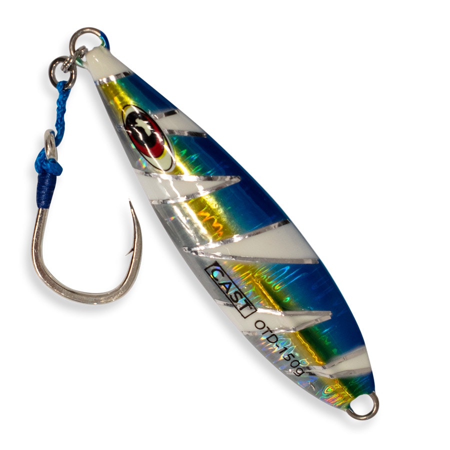 Premium 150g Slow Pitch Jig - Perfect for Deep Sea Fishing & Saltwater Angling - Ideal for On The Drop Technique and Bottom Fishing