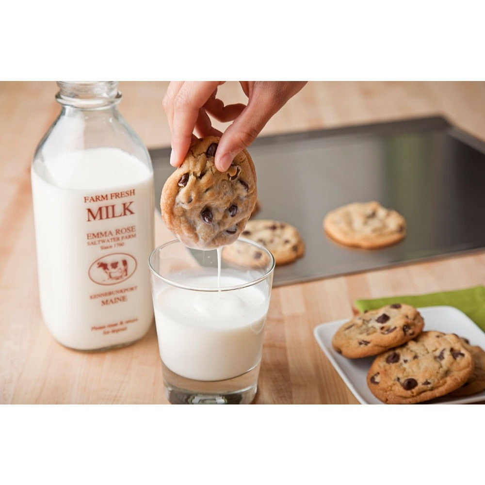 Premium 360° Non-Stick Large Cookie Baking Sheet - Heavy Duty Commercial Grade Cookie Pan for Baking, Roasting & Cooking - Perfect for Cookies, Pizzas, Sheet Cakes & More