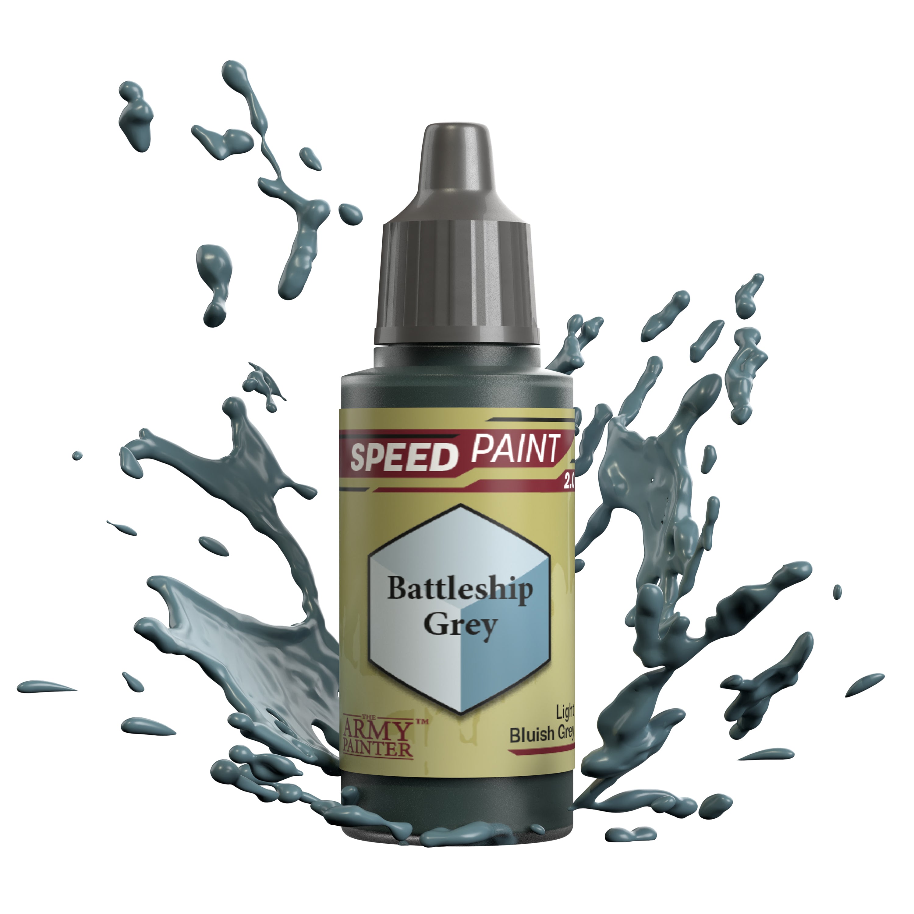 Speedpaint: Premium Battleship Grey Acrylic Paint for Miniatures & Models - Perfect for War Gaming, Dioramas, and Tabletop Scenes