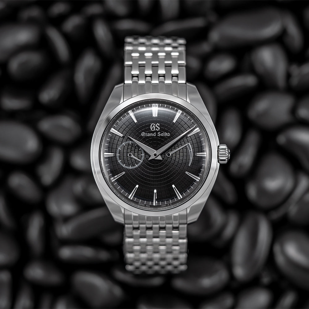 SBGK017 Elegance Manual 39mm Black Dial Stainless Steel Bracelet Watch for Men - Perfect for Business, Formal Occasions & Everyday Wear