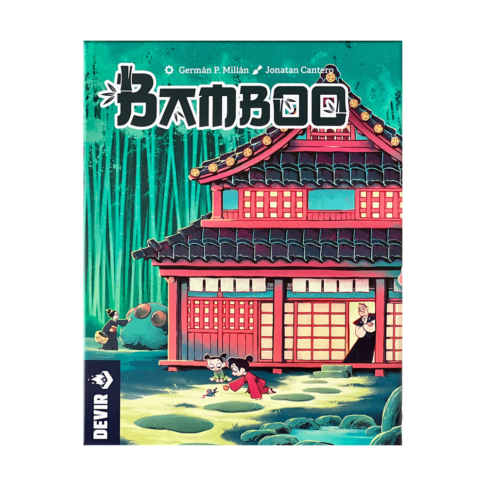 Premium Bamboo Strategy Board Game by Devir - Fun Family Game Night & Competitive Play for Adults & Kids
