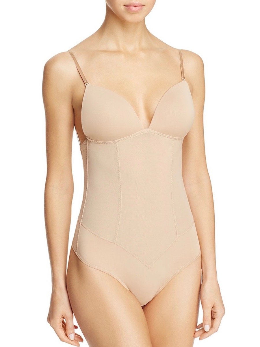 Convertible Low Back Backless Thong Bodysuit - Seamless Shapewear for Women | Perfect for Evening Wear, Club Outfits & Special Occasions