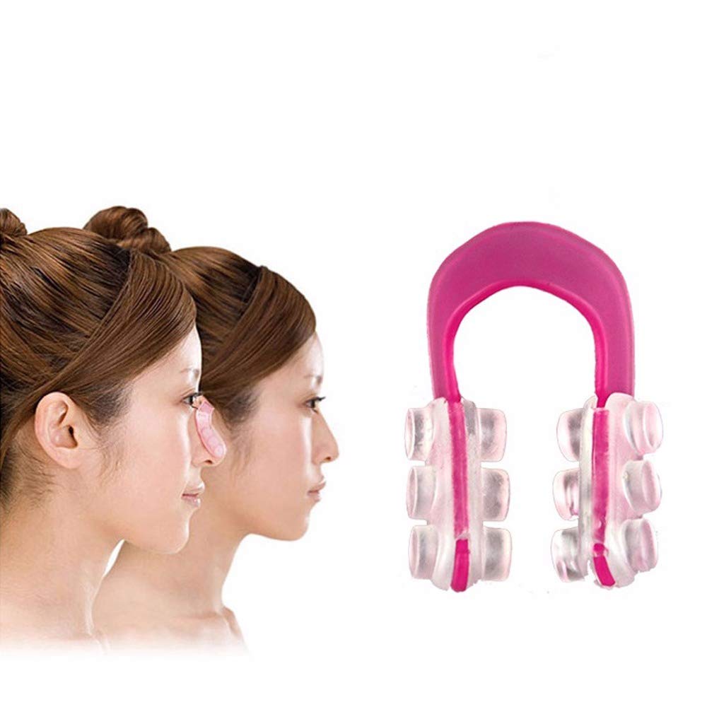 AlexVyan 2-Pack Adjustable Nose Up Clip - Nose Bridge Lifting & Straightening Beauty Tool for Different Nose Shapes | Nose Shaper for Daily Use, Makeup Application & Beauty Enhancement