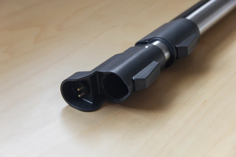 SEBO Premium Electric Telescopic Wand for Central Vacuum Systems - Lightweight, Adjustable & Powerful Cleaning Tool for Hard Floors, Carpets & Stairs