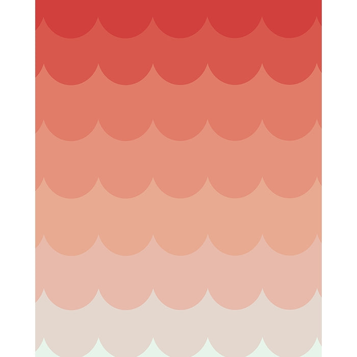 Strawberry Ombre Printed Backdrop - Pink Gradient Photography Background for Baby Showers, Birthday Parties & Events - Perfect for Instagram & Social Media Photos