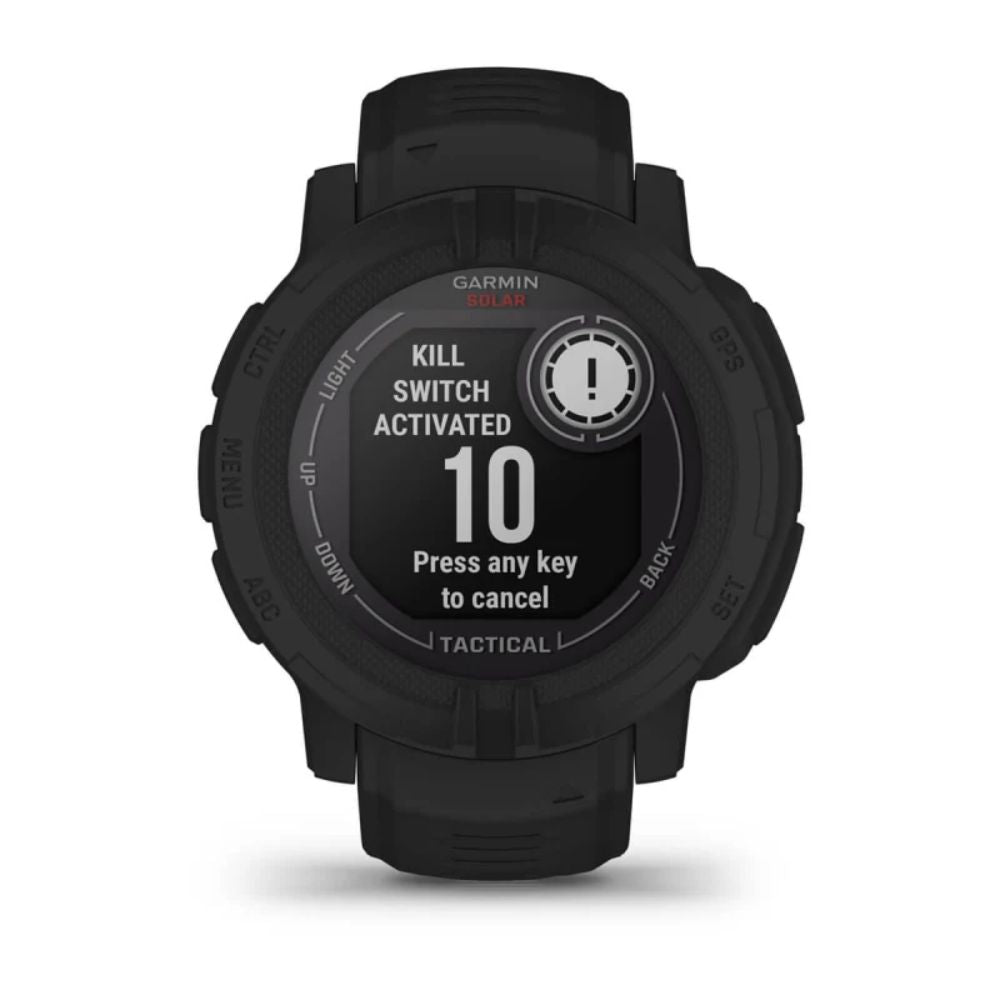Garmin Instinct 2 Solar Tactical Smartwatch - Military-Grade GPS Watch with Jumpmaster Mode & NVG Compatibility | Outdoor Adventure, Hiking, Running & Tactical Use