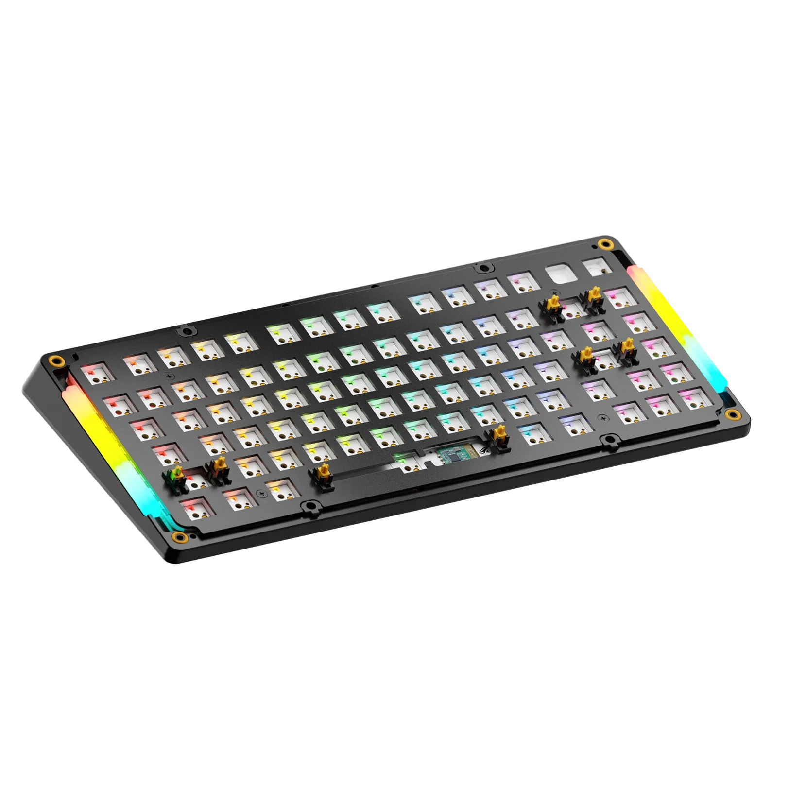 GMMK 3 75% Mechanical Keyboard Bottom Case - Durable Metal Frame in Black | Perfect for Gaming, Typing & Office Work