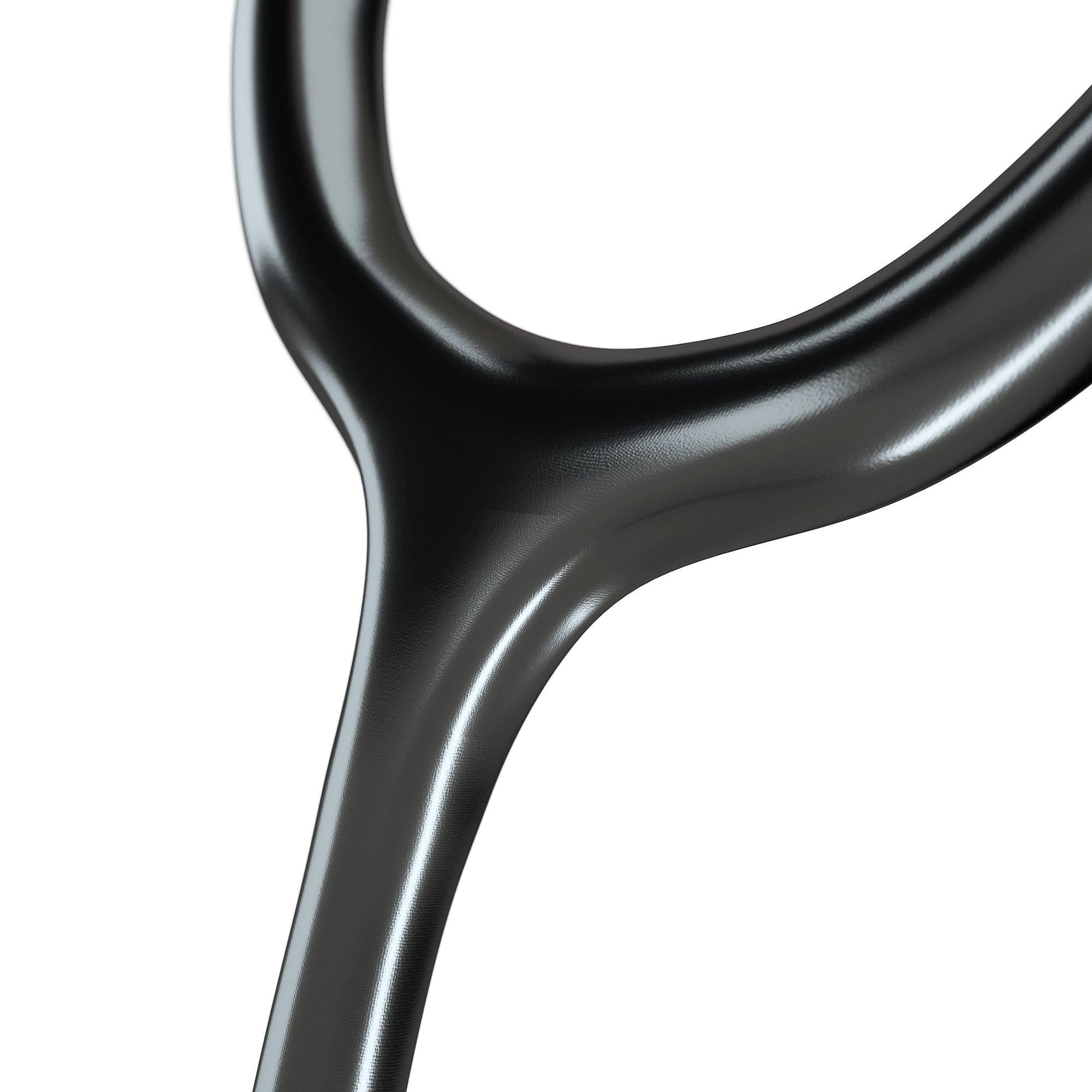 ProCardial® Titanium Cardiology Stethoscope - Professional Dual Head Stethoscope for Doctors, Nurses & Medical Students - Black/Metal Finish - Ideal for Heart & Lung Auscultation in Hospitals & Clinics