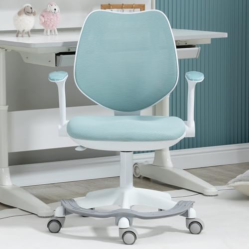 Blue With Armrests and Footrest