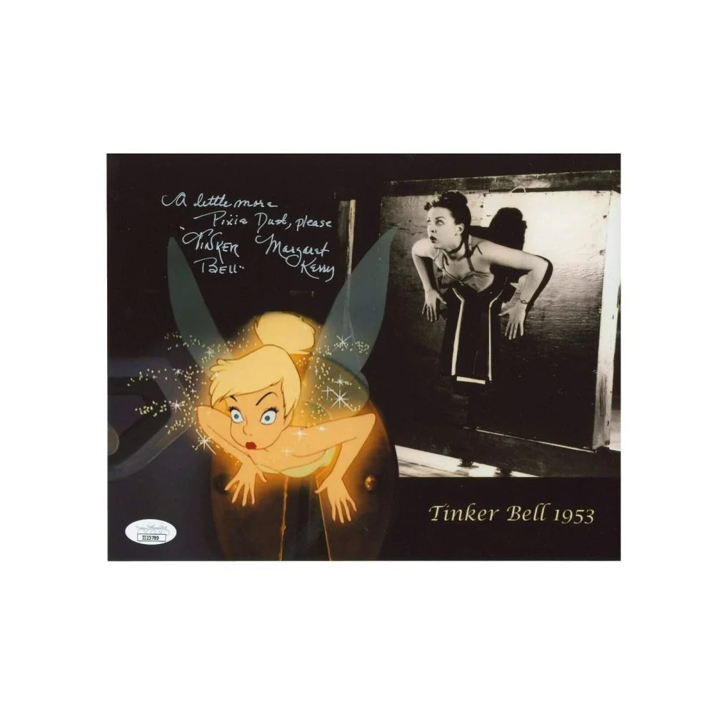Margaret Kerry Signed Tinker Bell 8x10 Photo - Authentic JSA COA Autograph with 