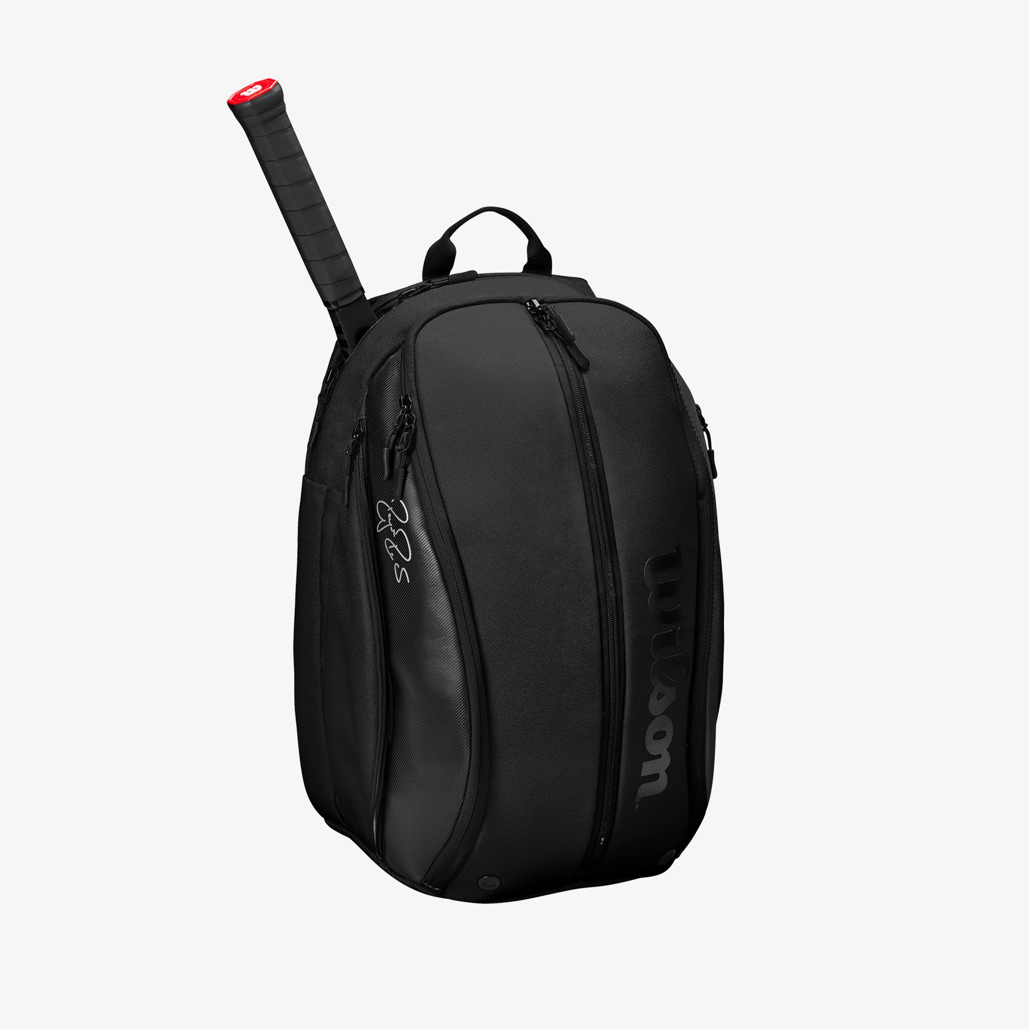 Wilson RF DNA Backpack - Durable & Lightweight Tennis Backpack for Men & Women - Perfect for Tennis, Gym, Travel & School - Black