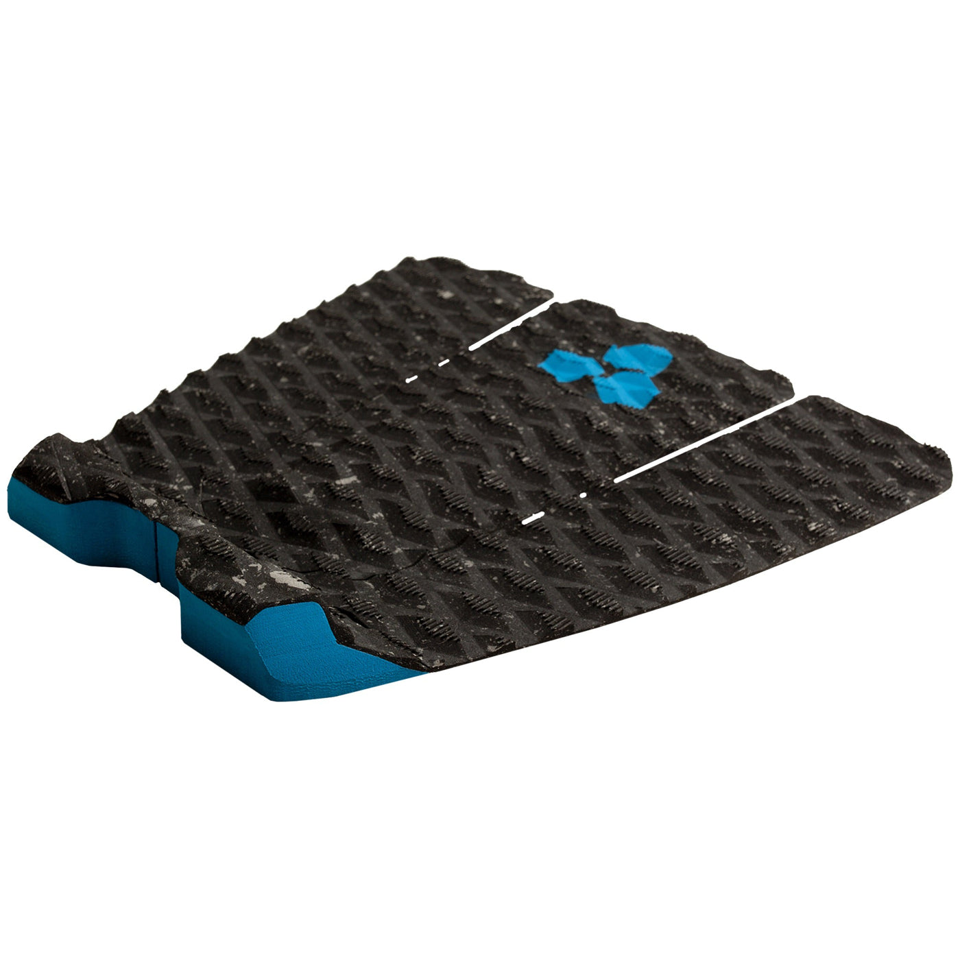 Channel Islands FADER 3PC MEGAKUSH ARCH Tail Pad - Premium Surfboard Deck Grip for Enhanced Traction & Control - Ideal for Surfing, Paddleboarding & Water Sports (Black)