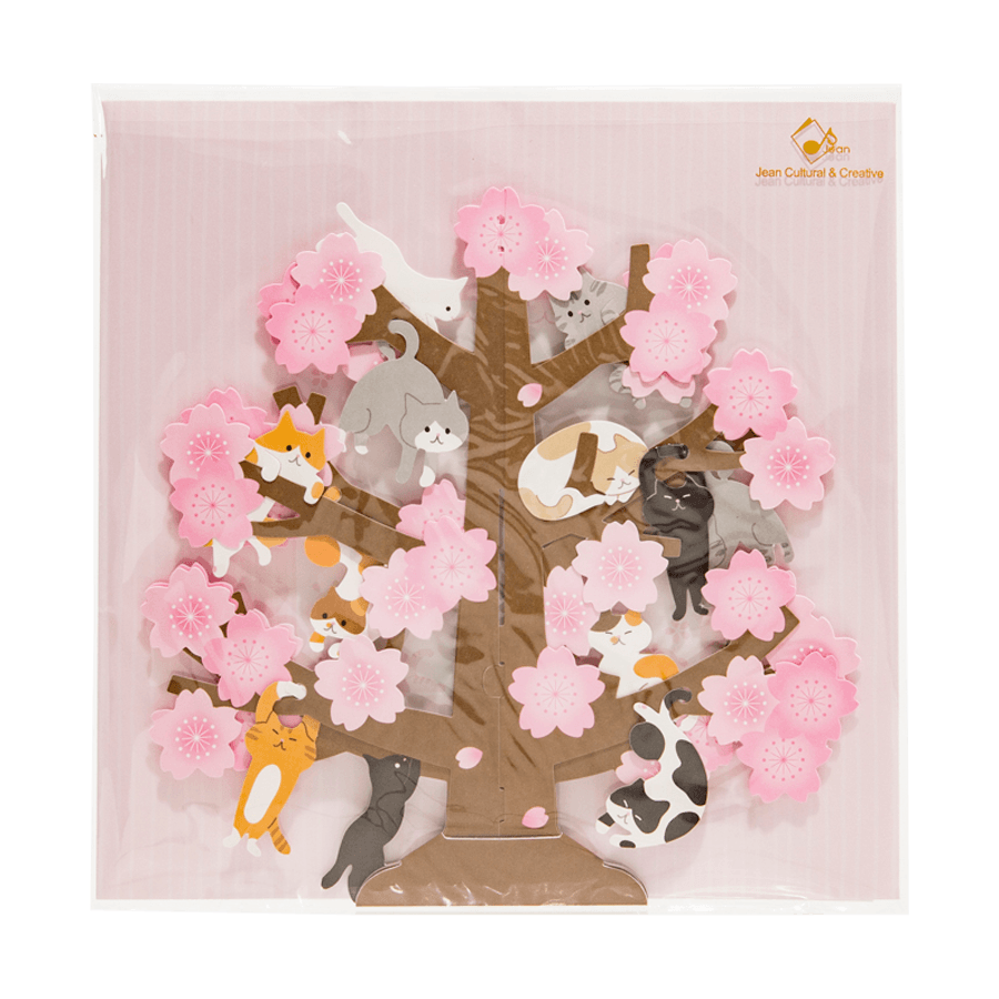 Sanrio Sakura Card Pop Up Greeting Card - Cute Sakura Cat Design for Birthday, Valentine's Day & Special Occasions | Perfect Gift for Anime Lovers & Hello Kitty Fans