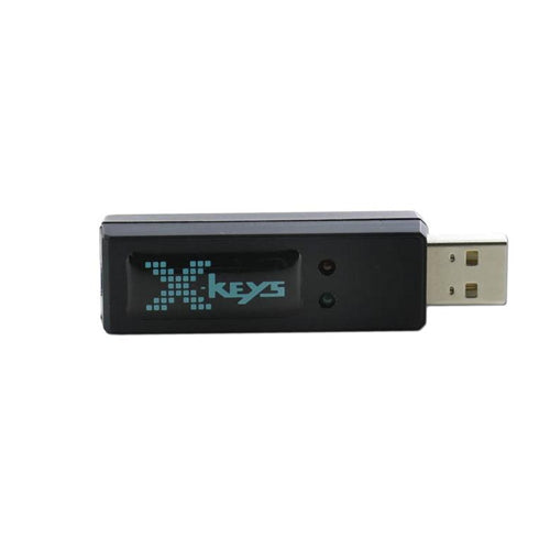 X Keys USB 3.0 Switch Interface - 4 Port KVM Switch for PC, Mac, Laptop - High-Speed Data Transfer & Device Sharing for Home Office, Gaming & Workstations