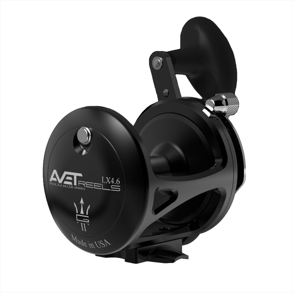 Avet LX G2 4.6 MC Single Speed Fishing Reel - Saltwater & Offshore Game Fishing Reel for Tuna, Marlin, and Big Game Fish