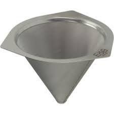 E&B Lab IMS Stainless Steel Coffee Filter 1/4 Cup - Perfect for Espresso Machines & Pour Over Brewing