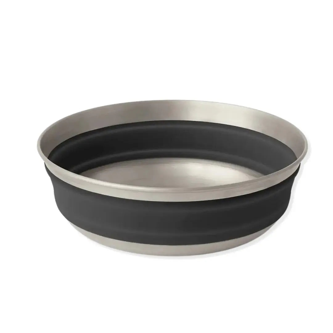 Sea To Summit Detour Stainless Steel Collapsible Bowl - Medium Camping Cookware for Backpacking, Hiking & Outdoor Adventures