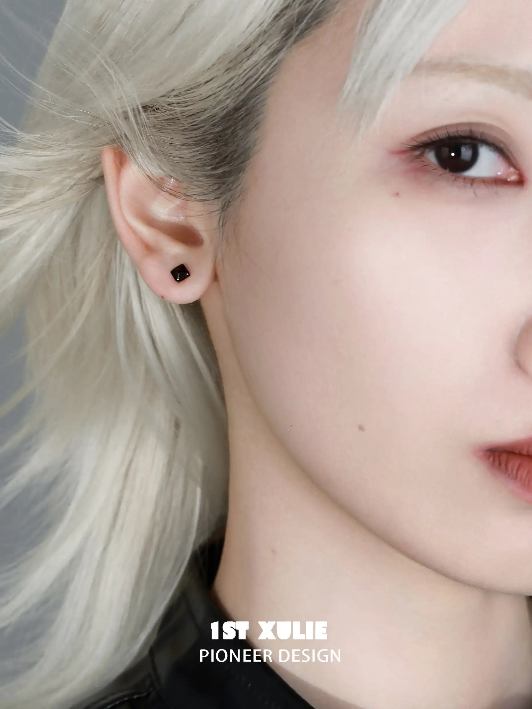 Forbidden Love S925 Sterling Silver Snake Red Crystal Stud Earrings for Women - Elegant Gothic Jewelry for Parties, Halloween & Unique Gifts