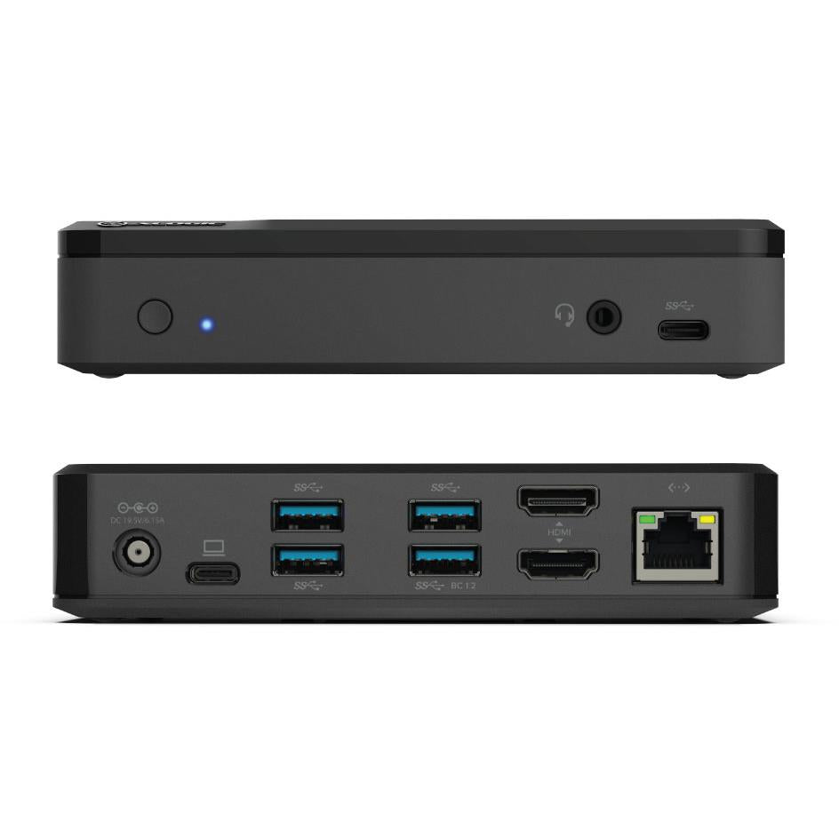 ALOGIC Universal Twin HD Docking Station - Dual Monitor USB-C Hub with 4K HDMI, Ethernet, USB Ports for MacBook Pro/Air, Windows Laptops - Perfect for Home Office & Remote Work Setup