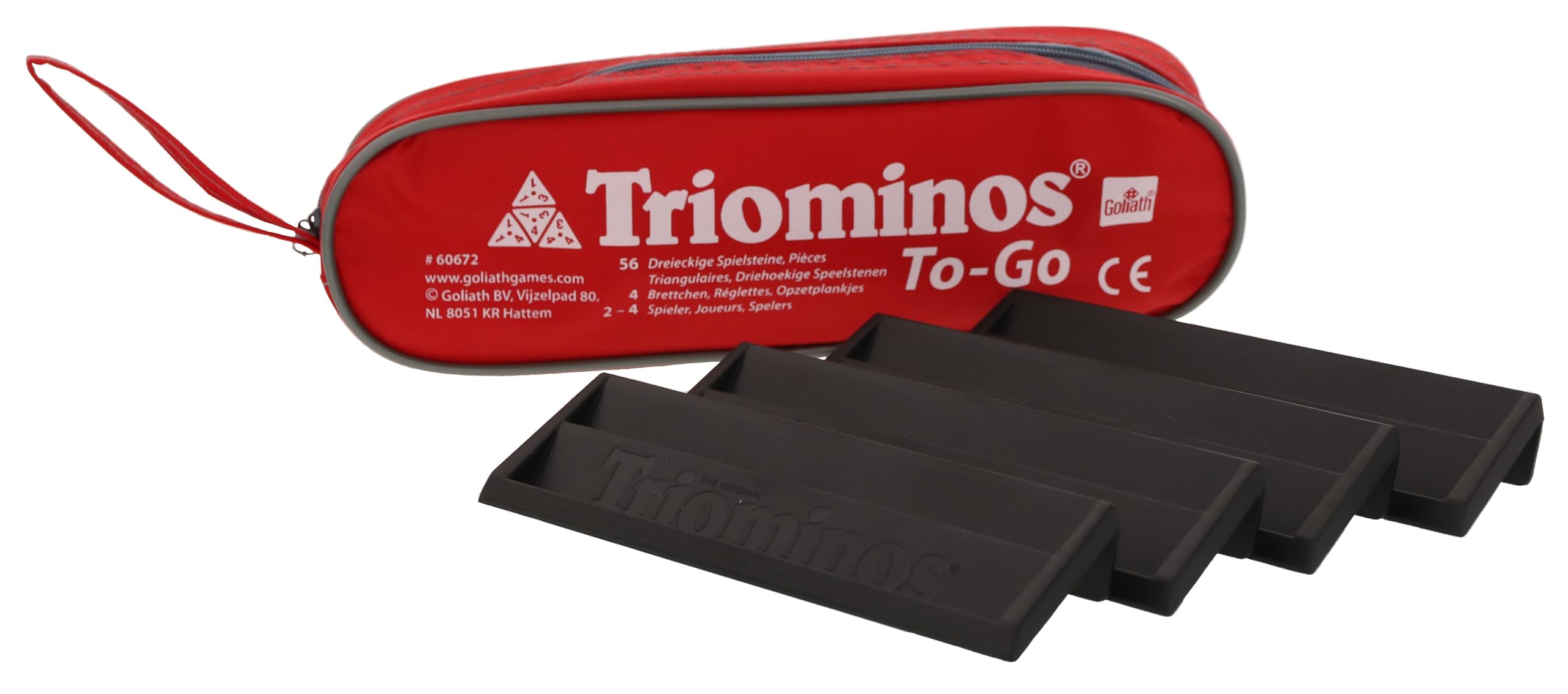 Triominos to Go - Portable Travel Board Game for Family & Friends | Perfect for Road Trips, Camping & Parties