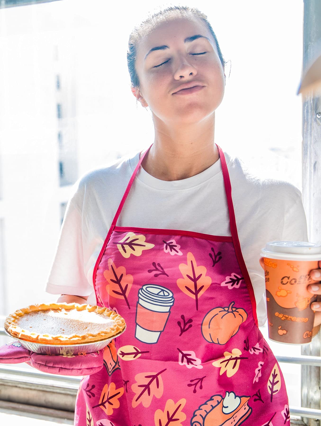 Funny Pumpkin Spice Coffee Mug - Fall Autumn Thanksgiving Gift Idea - Perfect for Pumpkin Pie Lovers & Kitchen Decor