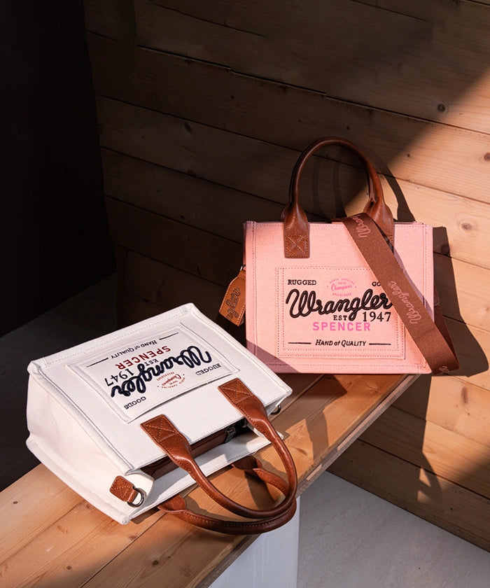 Wrangler Canvas Crossbody Purse for Women - Durable & Stylish Shoulder Bag - Perfect for Travel, Shopping & Everyday Use