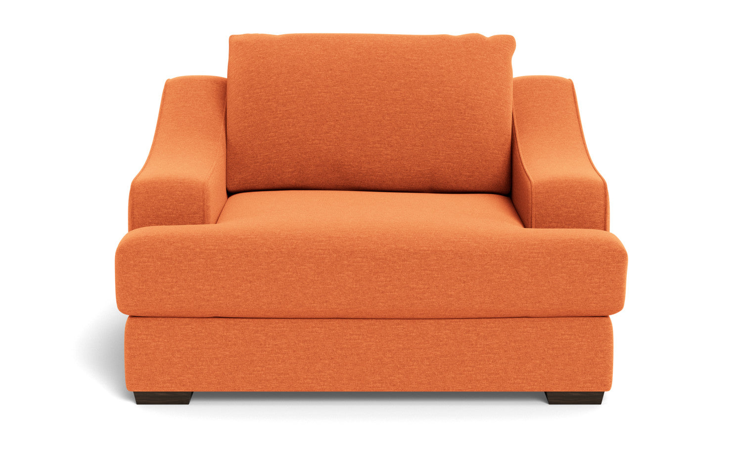 Austonian 56 Arm Chair - Modern Accent Chair for Living Room, Office & Lounge - Comfortable Upholstered Armchair with Wooden Legs - Perfect for Home Decor & Relaxation