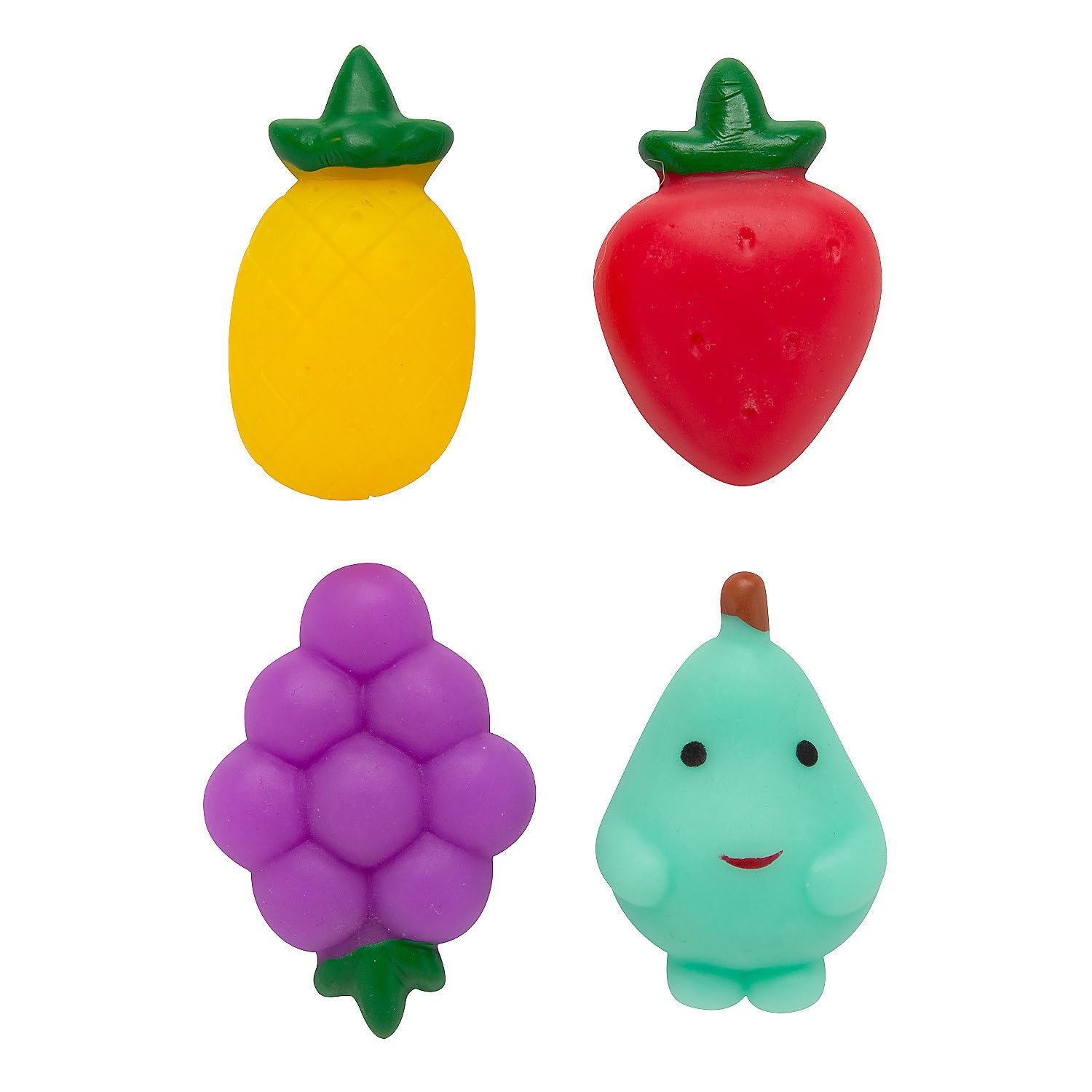 12 Pack Fruit Mochi Squishy Toys - Kawaii Stress Relief Fidget Toys for Kids & Adults - Perfect for Anxiety Relief, Sensory Play and Party Favors