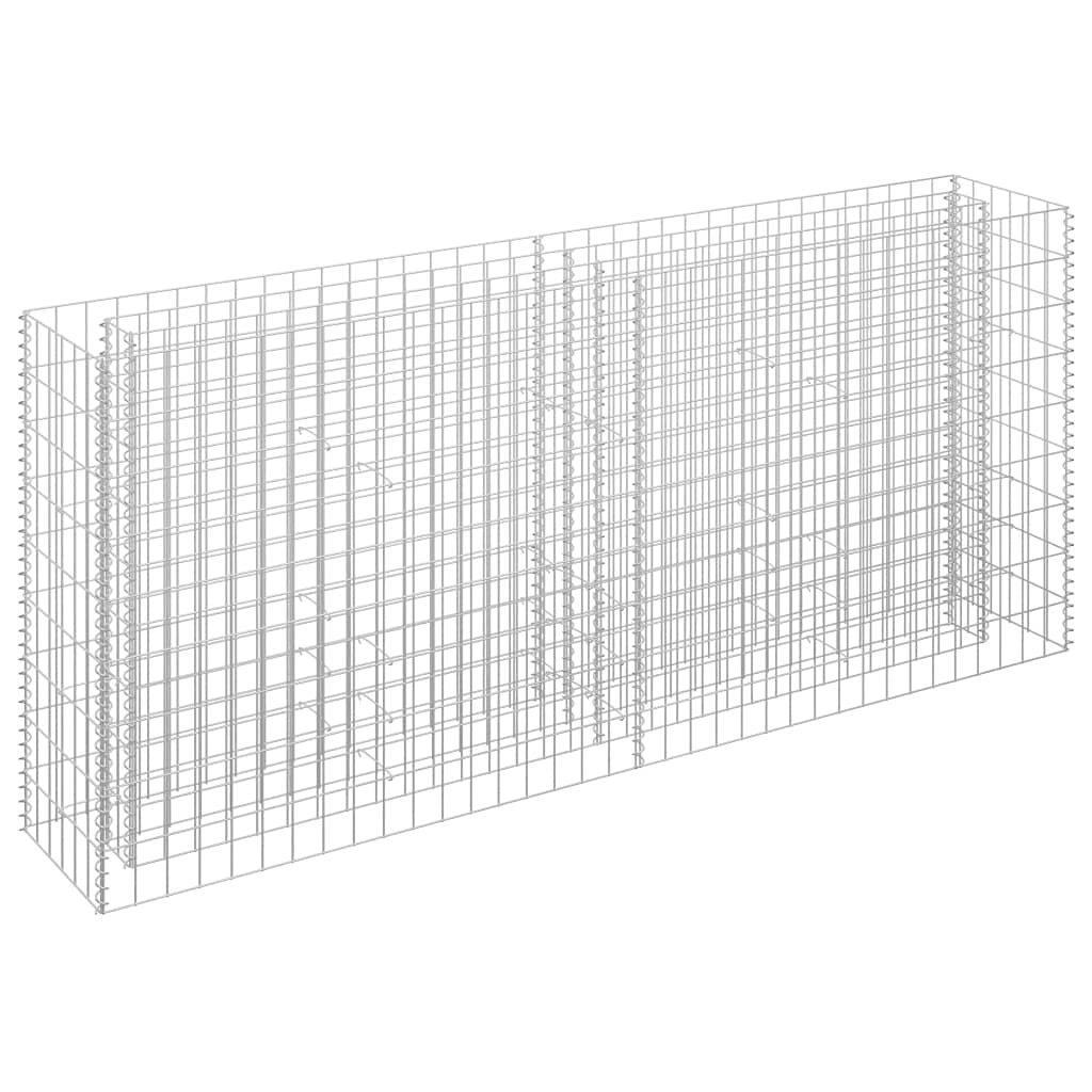 Galvanized Steel Gabion Raised Garden Bed 70.9