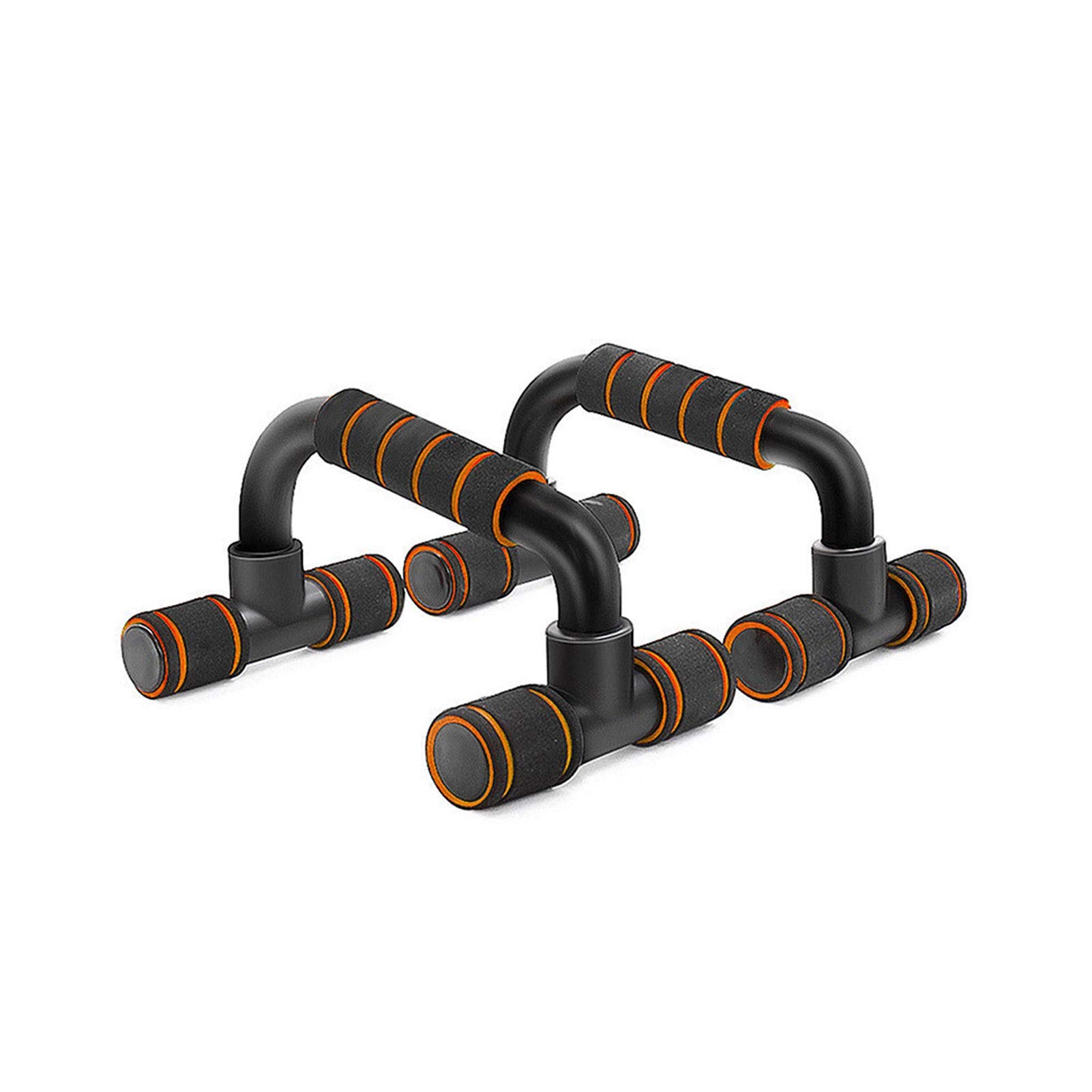 YZZSJC Push Up Bars - Adjustable Home Workout Equipment for Strength Training, Bodybuilding & Fitness - Orange Push-Up Stands for Chest, Arms & Core Exercises - Perfect for Home Gym & Indoor Training
