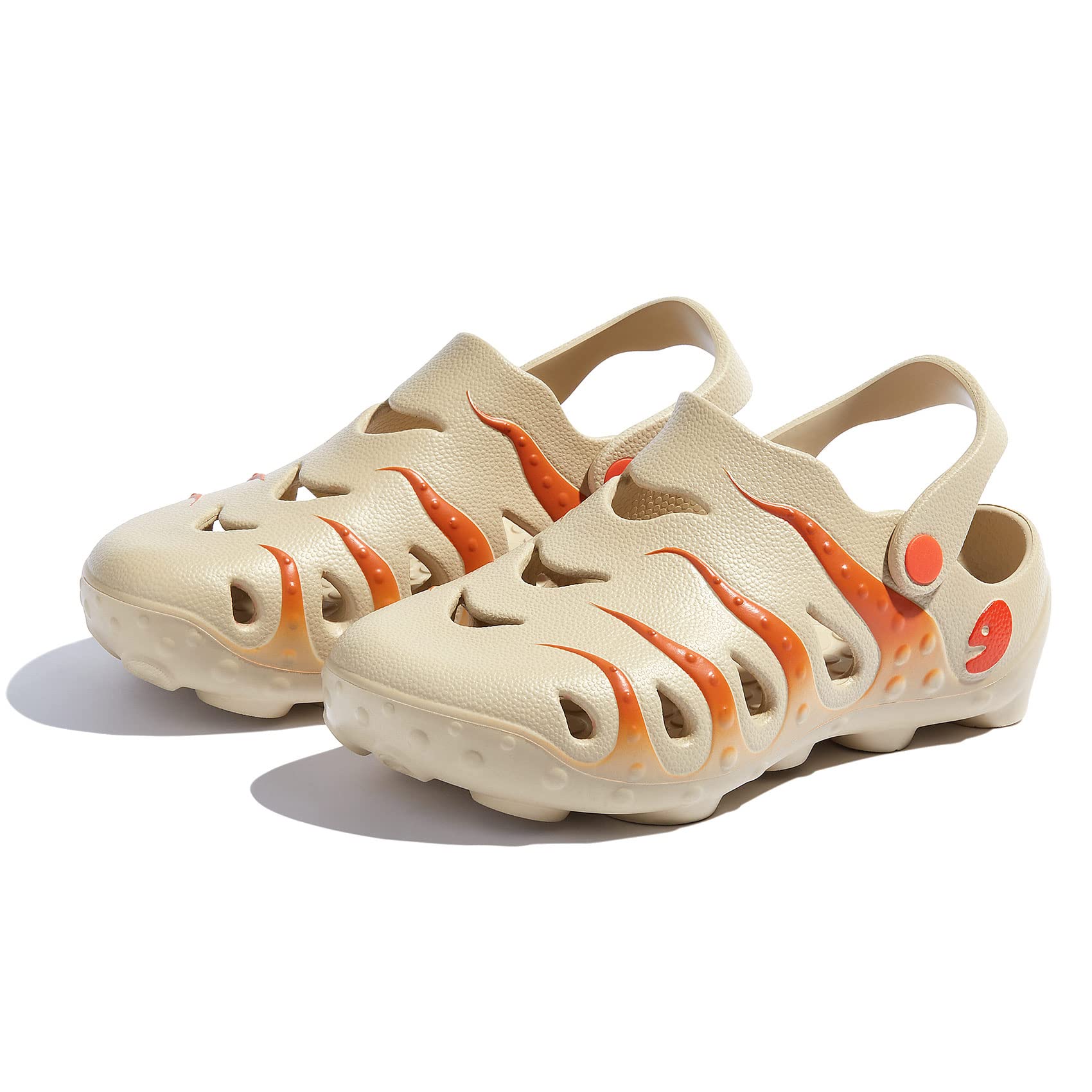 UIN Women's Clog Garden Shoes - Slip On Beach Sandals with Octopus Design | Comfortable Outdoor Slippers for Gardening, Beach Walking & Casual Wear