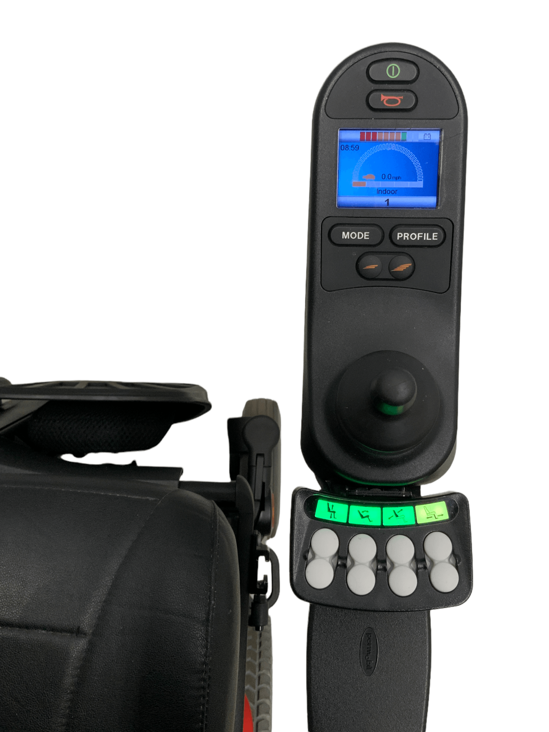 Permobil M300 HD Bariatric Power Wheelchair with Seat Elevation, Tilt & Recline | Heavy Duty 450lbs Capacity | Ideal for Rehab, Mobility & Home Use