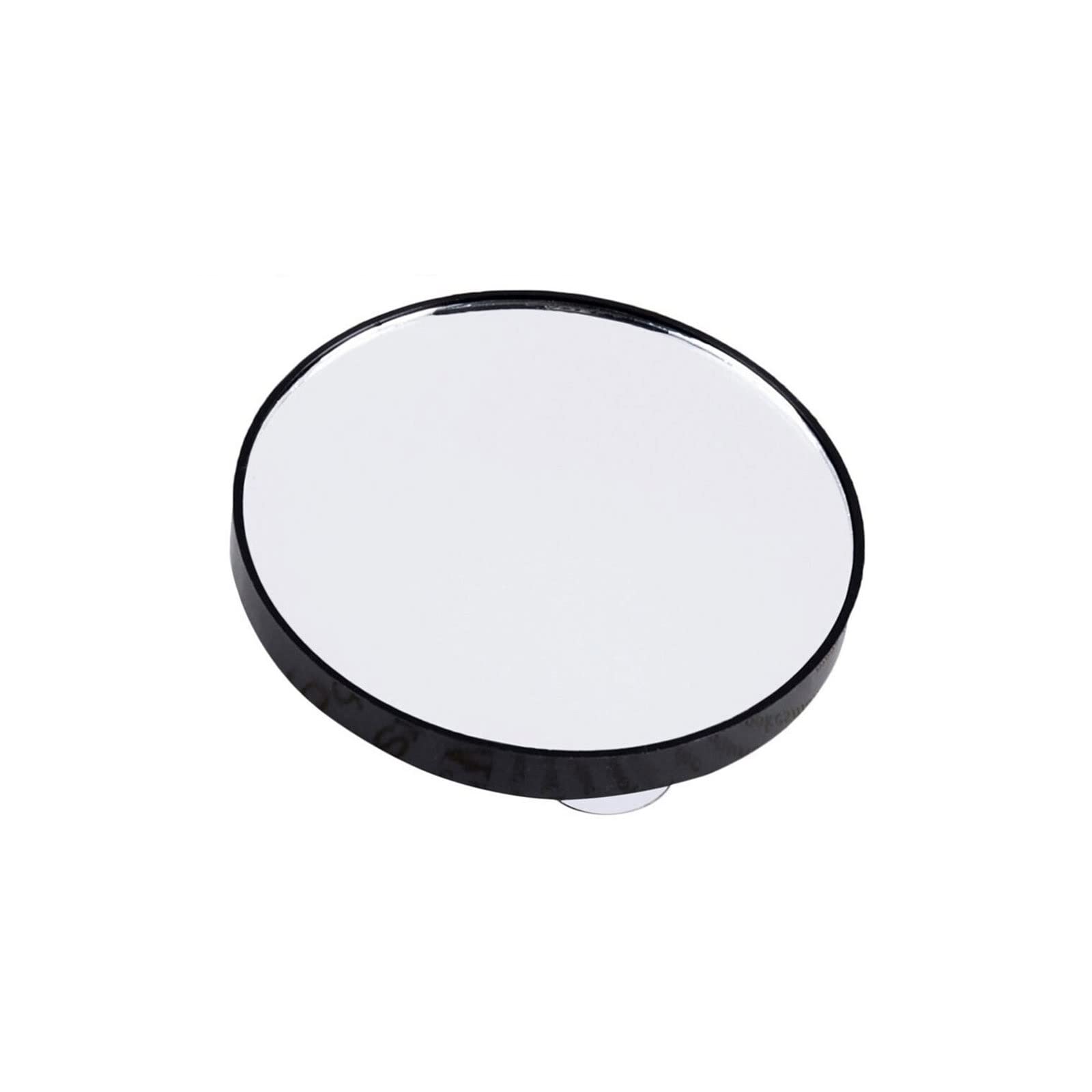 SHKI Portable Vanity Makeup Mirror - 5X 10X 15X Magnifying Cosmetic Mirror with Suction Cups, Compact Round Travel Mirror for Perfect Makeup Application at Home or On-The-Go (15X Magnification) - Ideal for Travel, Bathroom, Dorm Room & Professional Makeup Artists