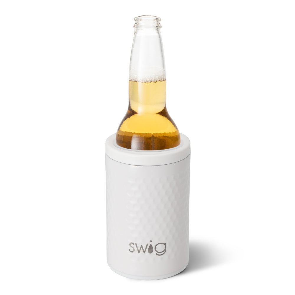 Premium 12oz Golf Ball Can & Bottle Cooler - Insulated Beverage Holder for Golf, Camping, Beach & Outdoor Activities
