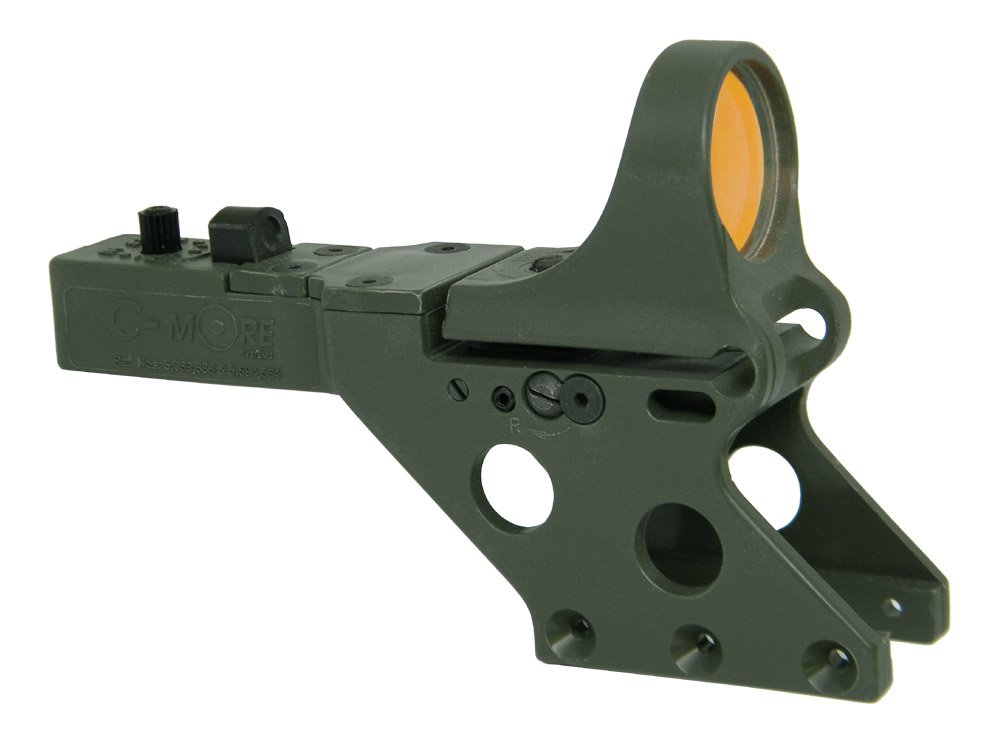 C-MORE Systems Serendipity Red Dot Sight with Standard Switch (.750-Inch Frame Width) - Precision Shooting & Hunting Accessory for Pistols & Rifles